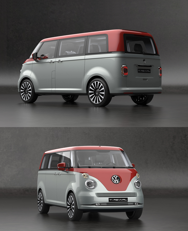 Illustration for article titled It's Hard To Argue With This Volkswagen T1 Revival ConceptĀ